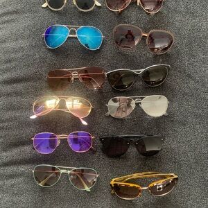 Lot of 12 Stylish Sunglasses
